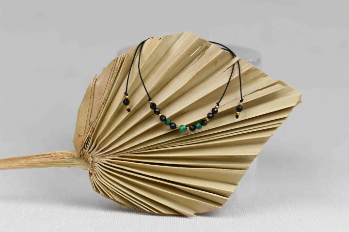 Ochronna turmalin & malachit