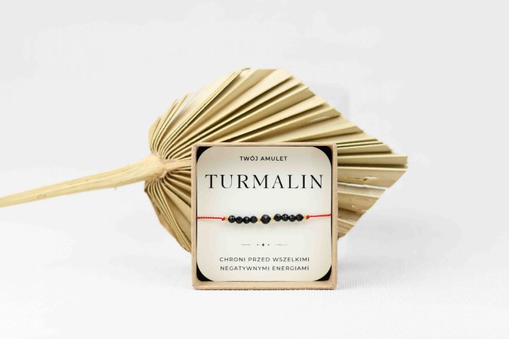 Amulet ochronny na czerwonej nici regulowany