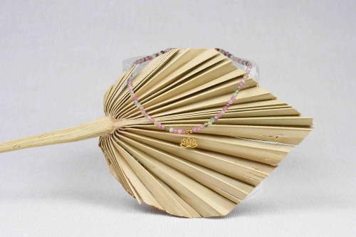 Choker Kolorowy turmalin