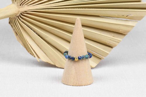 Pierścionek Chryzokola