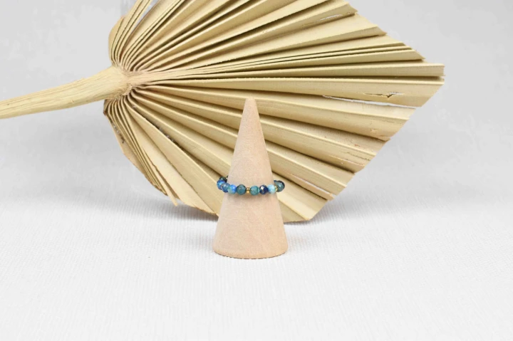 Pierścionek Chryzokola