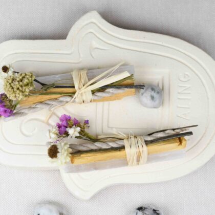 Zestaw Floral palo santo