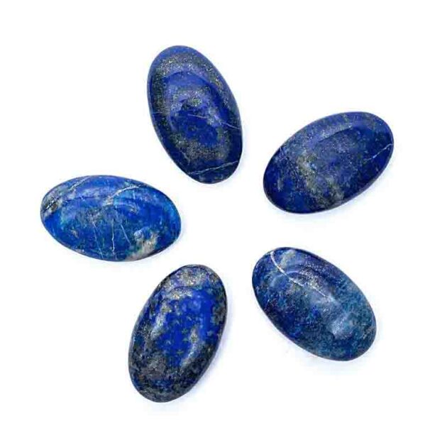 lapis lazuli palm stone