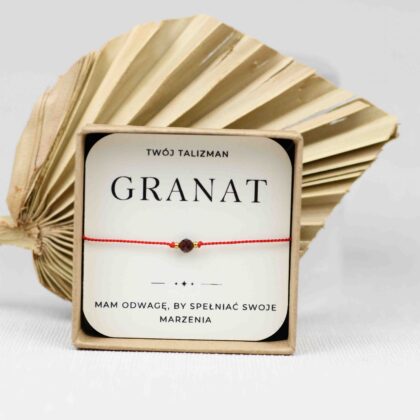 talizman z granatem