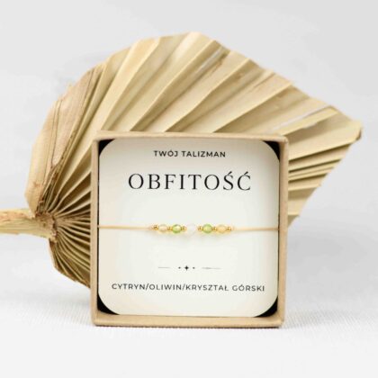 Bransoletka Obfitość