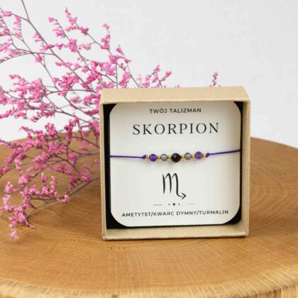 Bransoletka Zodiakalna Skorpion
