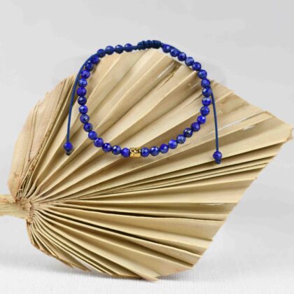 Bransoletka Lapis Lazuli regulowana