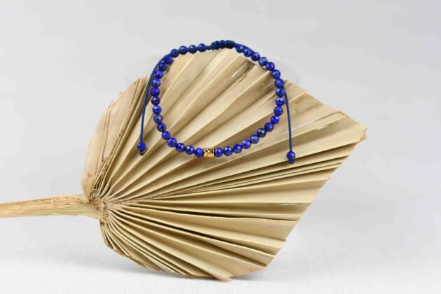 Bransoletka Lapis Lazuli regulowana