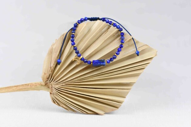 Bransoletka Lapis Lazuli Moon regulowana