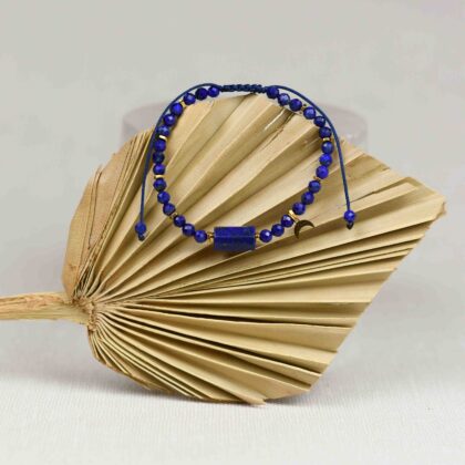 Bransoletka Lapis Lazuli Moon regulowana